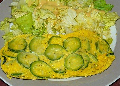 Top 5 du mois de juillet 2012 omelette courgettes gruyère