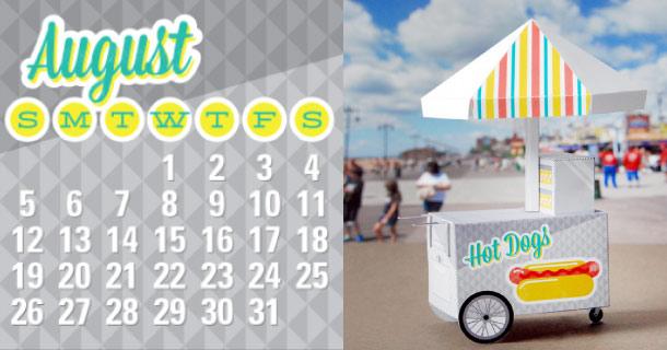 Blog_Paper_Toy_papertoy_Calendrier_Aout_Scout_Creative Blog_Paper_Toy_papertoy_Calendrier_Aout_Scout_Creative