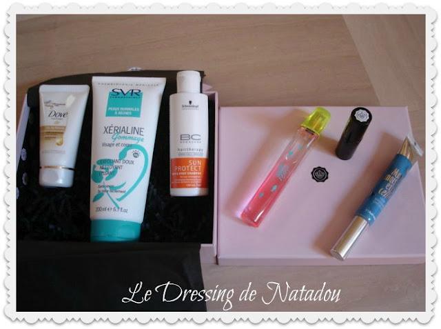 Glossybox de Juillet, Superbement gâtée !!!