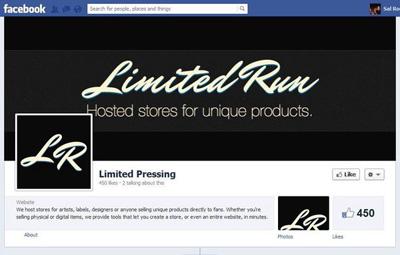 Page-Facebook-Limited-Run Le business des Facebook Ads dénoncé par une start-up américaine : 80% des clics seraient réalisés par des bots