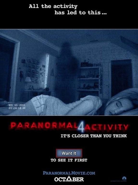 Paranormal Activity 4 : La bande annonce qui dérange