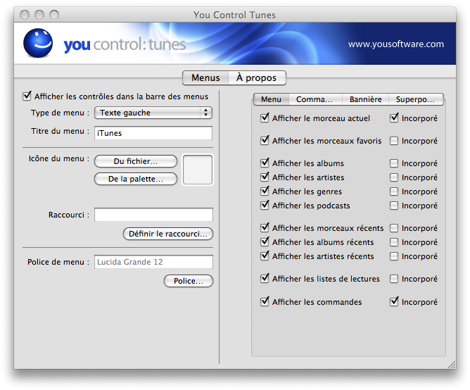 Personnaliser Leopard : iTunes 240509screen capture 3 Personnaliser Leopard : iTunes