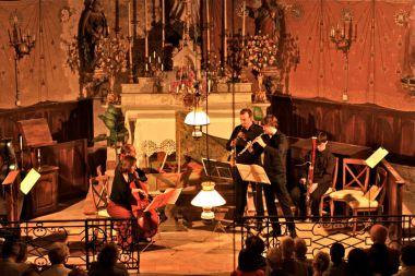 Concert baroque à l’hôtel Cuq en Terrasses avec l'ensemble Phaéton le Mardi 7 Août 2012