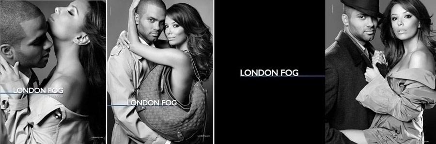 eva longoria tony parker london fog 4 Jeux Olympiques dété 2012 : la mode aussi y a sa place ! 