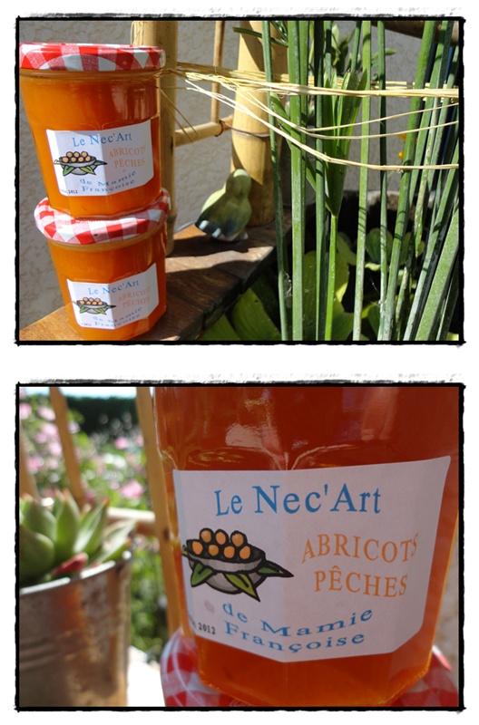 Confitures d'abricots et pêches, 1er août 2012 Confitures d'abricots et pêches, 1er août 2012