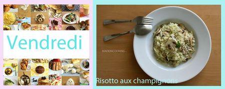 Ce soir on mange léger... Un conseil de Coaching Bien-Être! Vendredirisottochampi