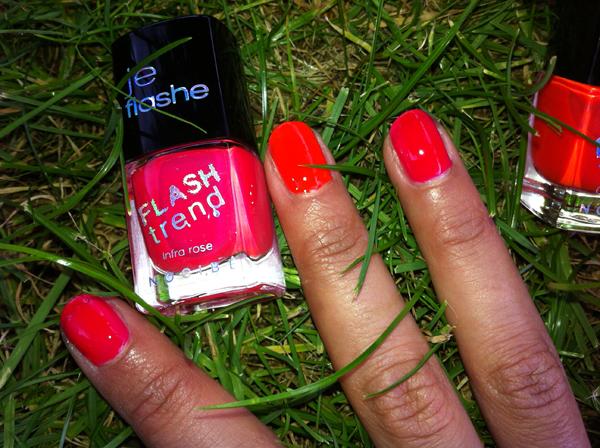 Pop pop pop les vernis flashy Nocibé ! - Poulette Blog Pop pop pop les vernis flashy Nocibé !