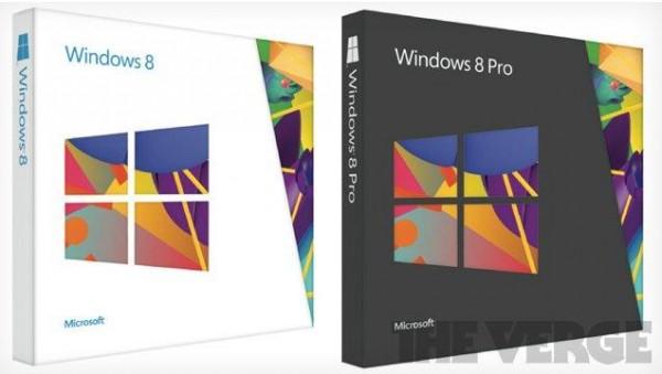Windows 8 a son packaging officiel !