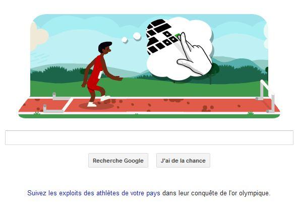 doodle-google Course de haies pour le Doodle du jour chez Google !