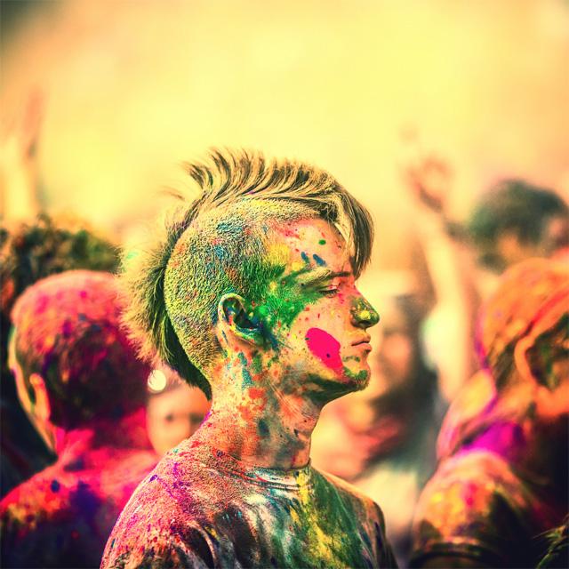 Thomas Hawk : Holi Festival of Colors