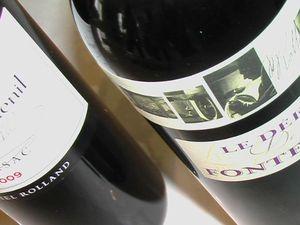 Dany Rolland nous reçoit au Bon Pasteur : le Château Fontenil ( Fronsac) (fin) Le bon Pasteur+ Cos Labory 2003 031