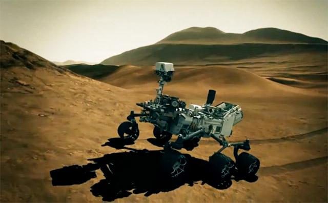 Curiosity et la planète Mars