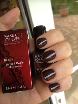 Make up for ever : le vernis