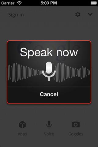 Google vocal