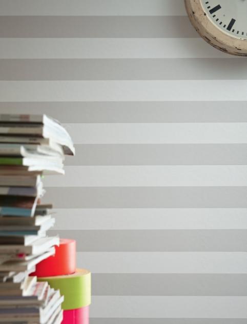 DECOuvrir-papierspeints Idées déco: Papier peint Black and white, du pois, des rayures et des motifs…