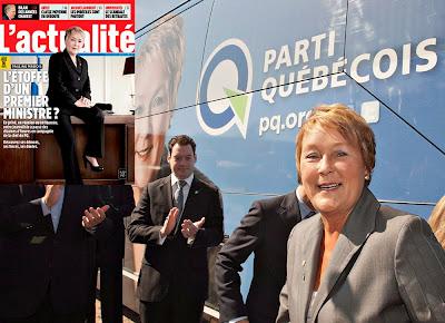 Élections Québec 2012 - Une course à deux...