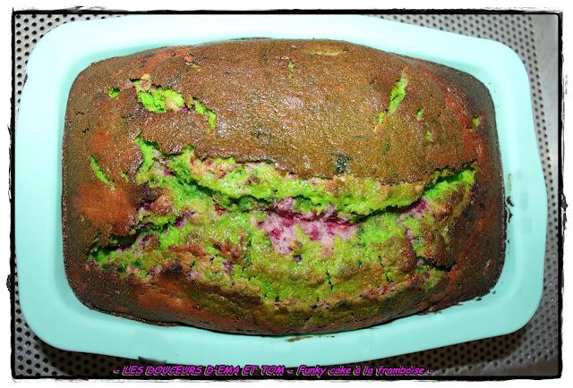 Funky cake à la framboise Funky cake à la framboise