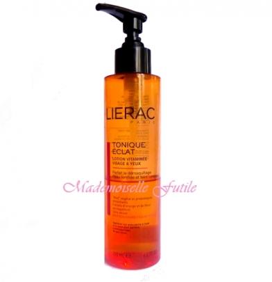 lierac eclat tonique Mon rituel soin du soir… Plein de légereté et de douceur!