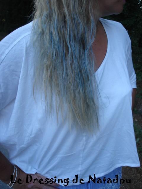 Baba cool et blue hair