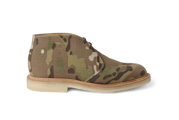 MARK MCNAIRY – F/W 2012 – CAMOUFLAGE-PRINT CANVAS DESERT BOOT