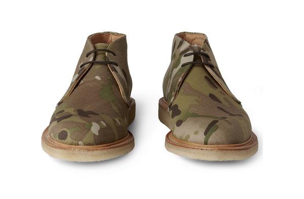 MARK MCNAIRY – F/W 2012 – CAMOUFLAGE-PRINT CANVAS DESERT BOOT