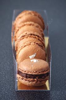 Macarons Chocolat Sésame