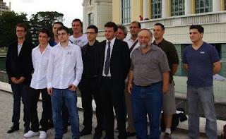 Ã‰checs Ã  Pau : Les participants du National mixte - Photo © FFE