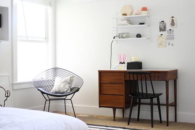 Visite déco : black & white chez A Merry Mishap | decocrush.fr Graphisme en noir et blanc chez A Merry Mishap