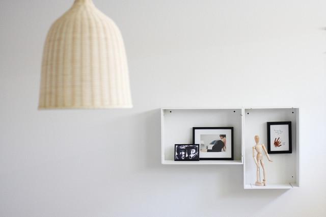 Visite déco : black & white chez A Merry Mishap | decocrush.fr Graphisme en noir et blanc chez A Merry Mishap