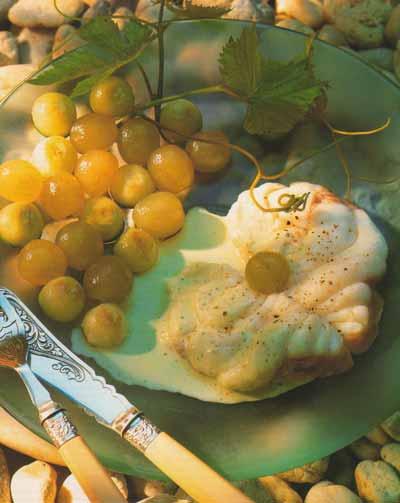 Rôti de lotte au verjus et beurre marin de Guérande