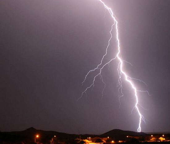 Photo de la foudre De magnifiques photos de la foudre