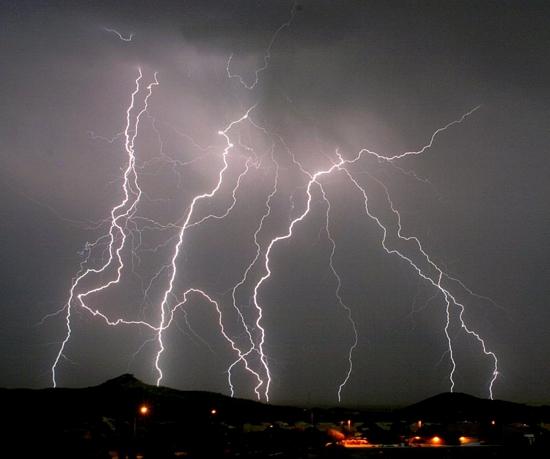 Photo de la foudre De magnifiques photos de la foudre