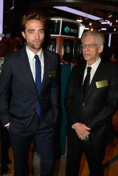 Robert Pattinson et Cronenberg à la bourse de NY