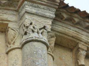 Au coeur du Médoc, le beau village de Moulis ... et son église romane. de Malagar à Solferino 1 050