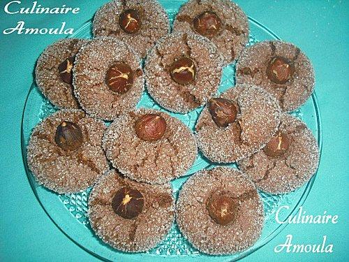 Gheriba aux amandes et noisettes CIMG1362