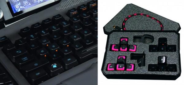 Mad Catz Strike 7 : un clavier modulaire à écran tactile
