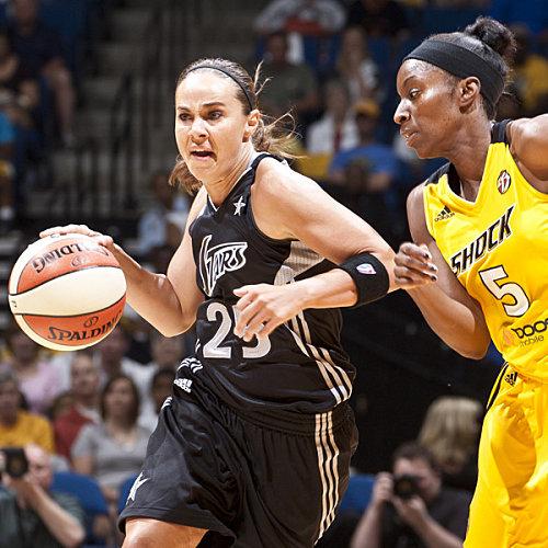 WNBA : La saison reprend son cours Becky HAMMON (San Antonio)