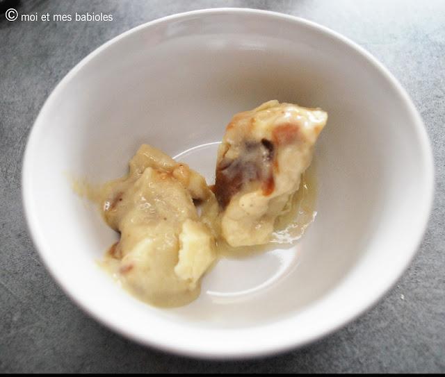 Une petite glace? Glace banane-marron sans sorbetière Une petite glace? Glace banane-marron sans sorbetière