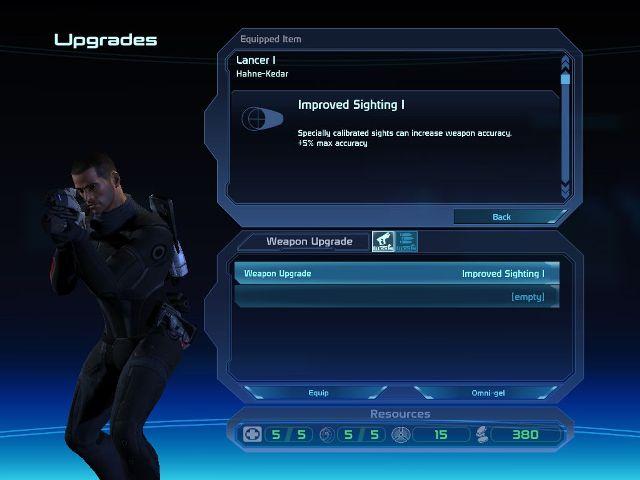 Mass Effect, raconte-moi l’histoire de ton Shepard… MassEffect Upgrades
