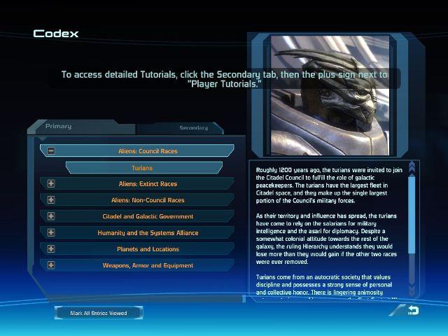 Mass Effect, raconte-moi l’histoire de ton Shepard… MassEffect Codex