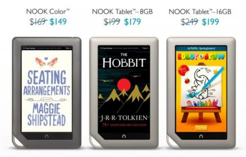 Barnes&Noble; baisse le prix de ses tablettes