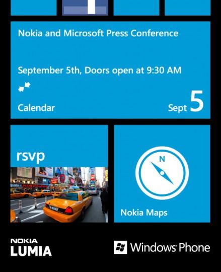 De nouveaux Nokia Lumia le 5 septembre prochain