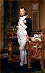 L'empereur Napoleon Premier dans son cabinet, par David