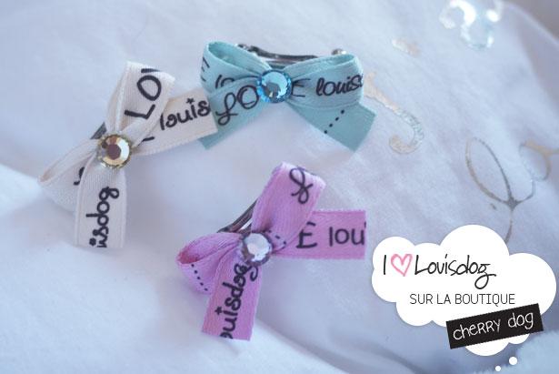 Barrettes Louisdog pour chiens Jouets et barrettes Louisdog pour chiens
