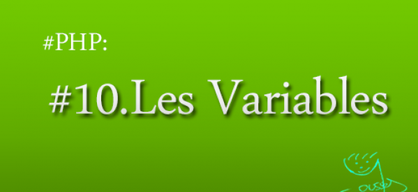 PHP – 10 – Les variables