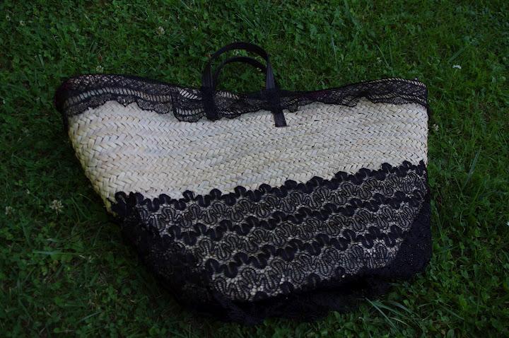 DIY le panier en osier customisé