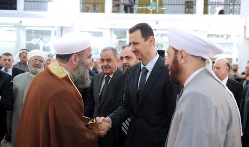 Assad, hier, à Damas