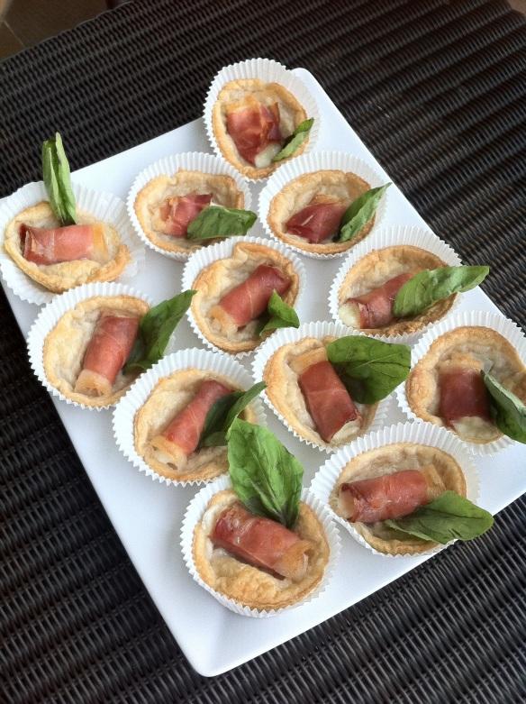 speck1 TARTELETTES SPECK-MOZZARELLA