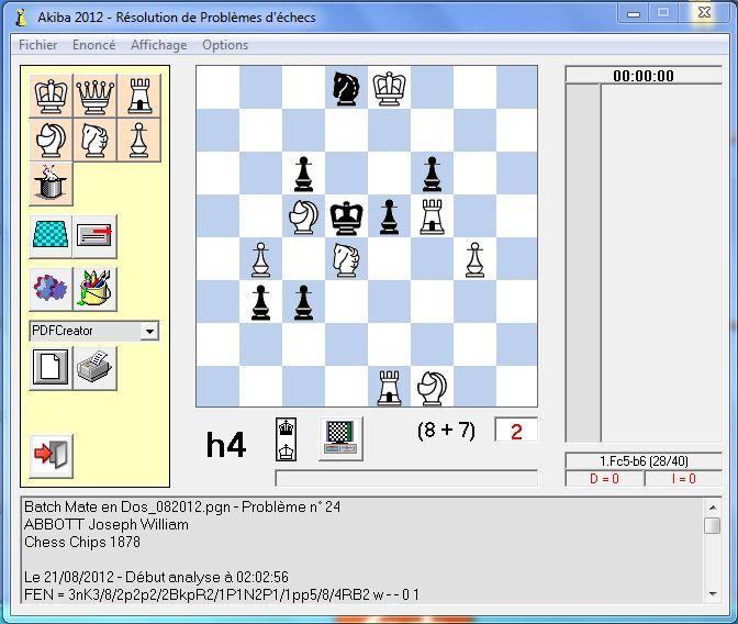 The Art of Direct Mate in Two Moves by Eduardo Sadier ! Akiba