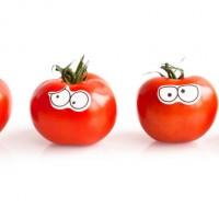 Edible eyes, la bande des tomates
